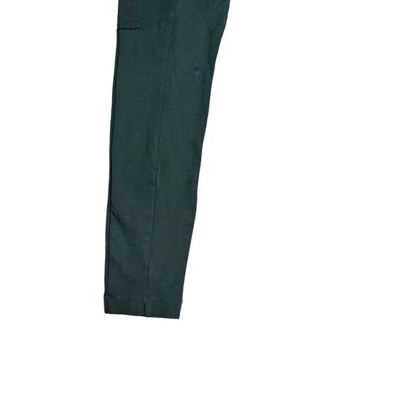 LOFT green cargo pants / leggings with seam down front and back - size 0 - Picture 14 of 15